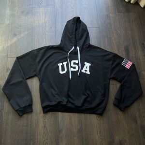 Black USA Hoodie